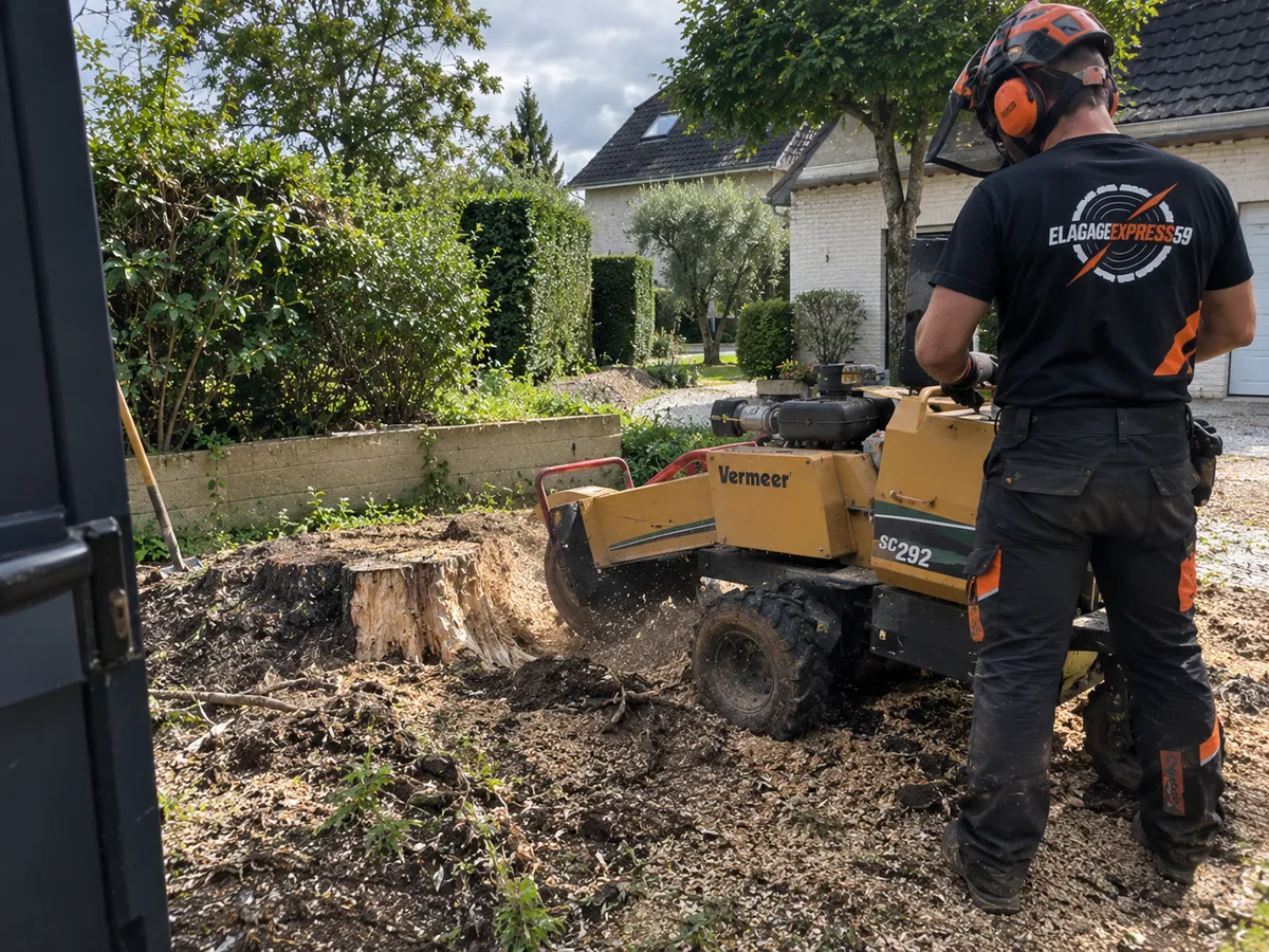 Élagage d'arbres à Lens (62) — prestation